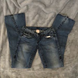 True Religion Blue Wash Jeans size 25